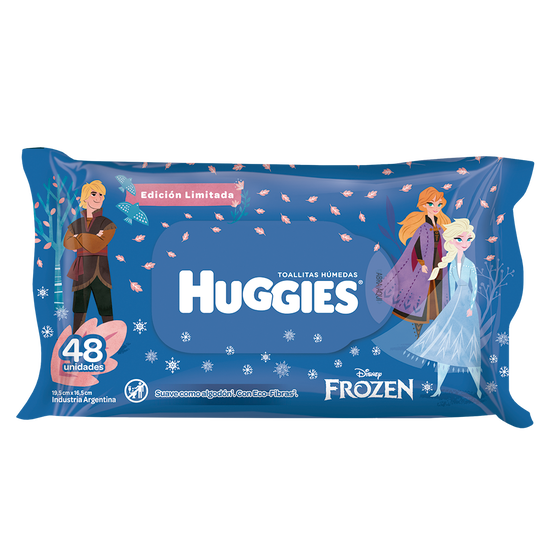 Huggies Toallitas Húmedas Edición Limitada Frozen 4 en 1 x 48 Unidades